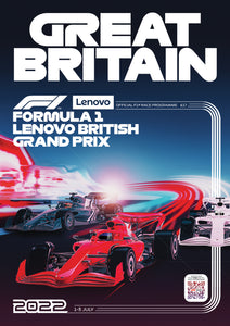 FORMULA 1 LENOVO BRITISH GRAND PRIX - Official Race Programme